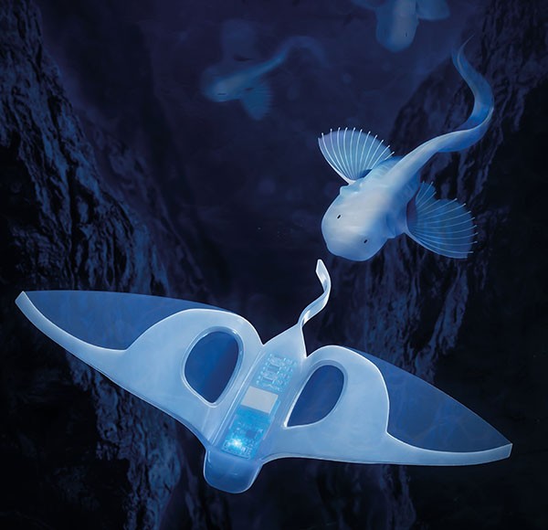мягкие роботы для морских глубин