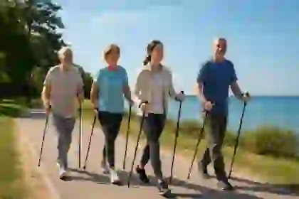 скандинавская ходьба