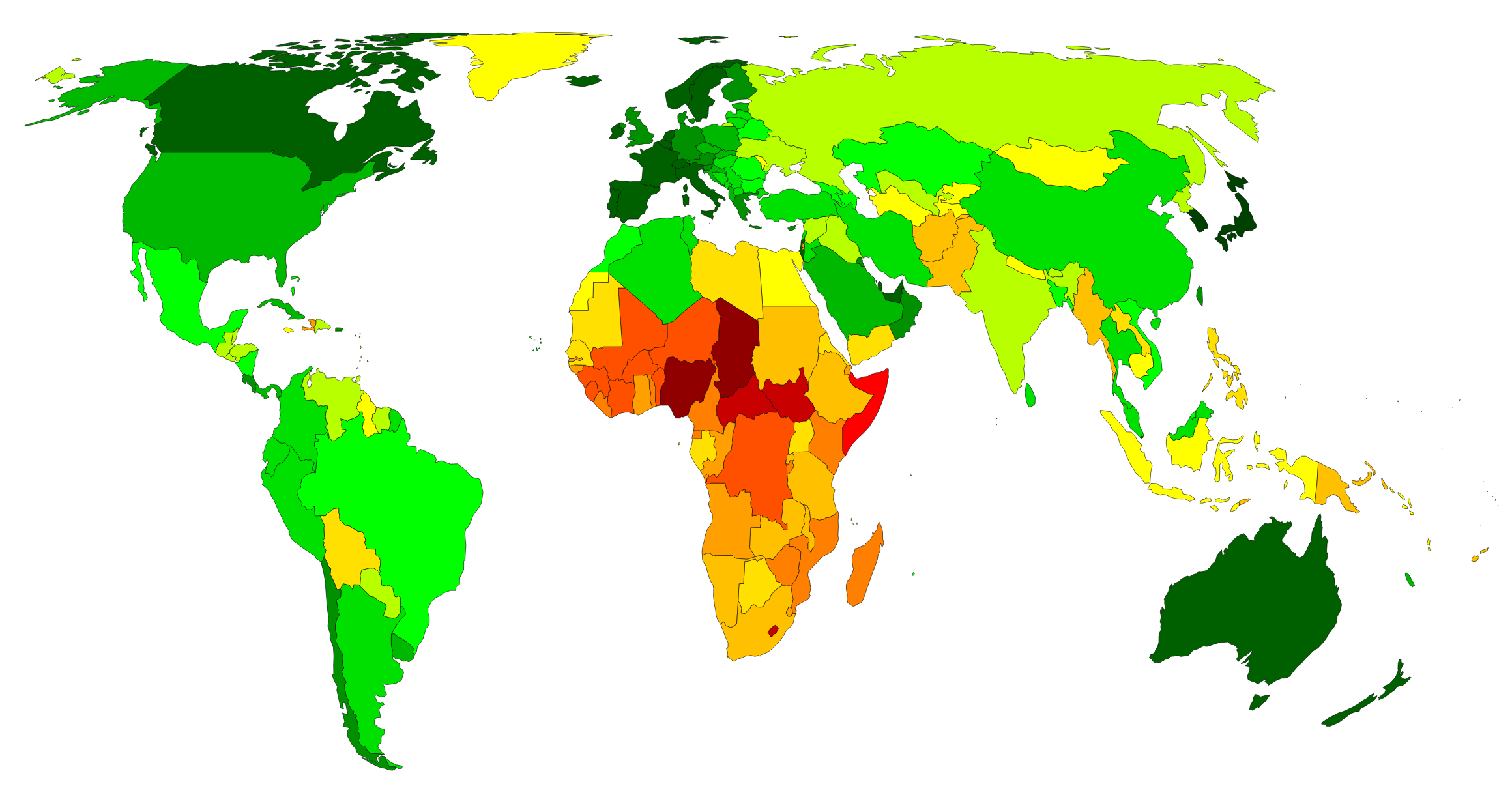 средняя продолжительность жизни